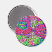 Rainbow Sherbet Magnet (Vorderseite/Rückseite)