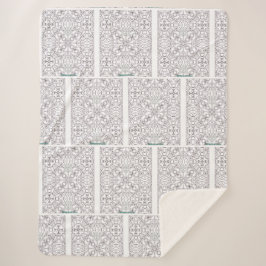 Rainbow Sherpa Blanket Sherpadecke