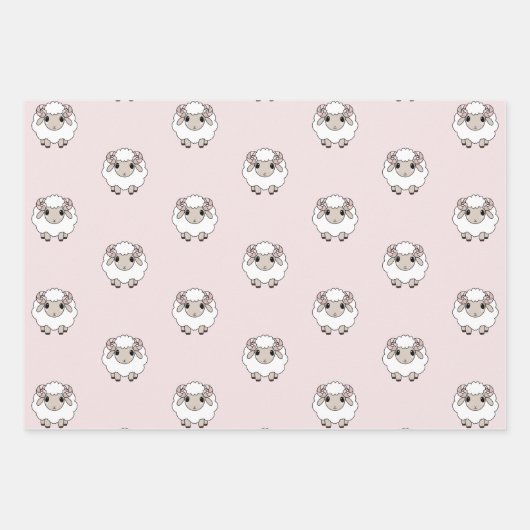 Rainbow Shhep Geschenkpapier Set (Vorderseite 3)