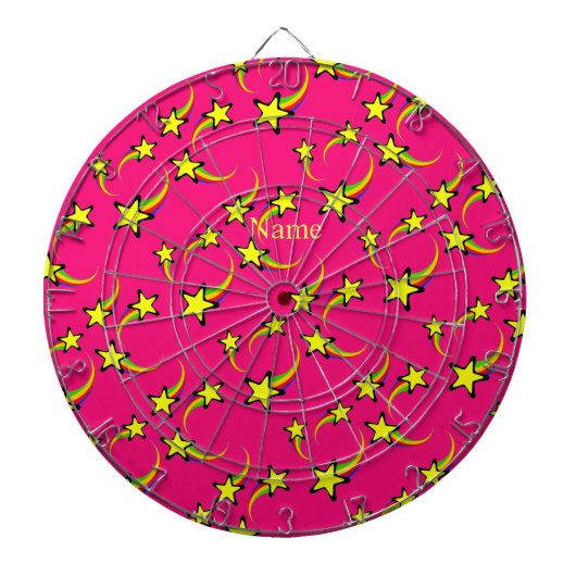 Rainbow Shooting Stars Thunder_Cove Dartscheibe (vorne)