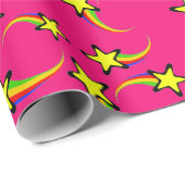 Rainbow Shooting Stars Thunder_Cove Geschenkpapier (Rolleneckpunkt)
