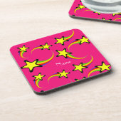 Rainbow Shooting Stars Thunder_Cove Getränkeuntersetzer (Linke Seite)