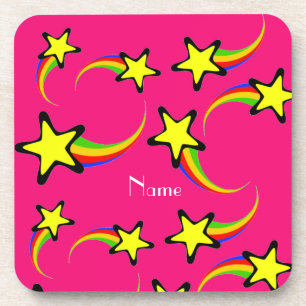 Rainbow Shooting Stars Thunder_Cove Getränkeuntersetzer