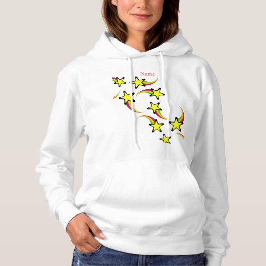 Rainbow Shooting Stars Thunder_Cove Hoodie (Vorderseite)