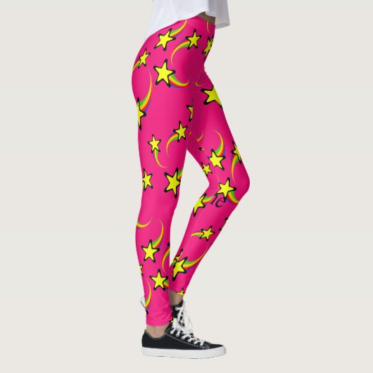 Rainbow Shooting Stars Thunder_Cove Leggings (Rechts)