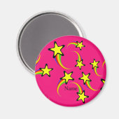 Rainbow Shooting Stars Thunder_Cove Magnet (Vorderseite/Rückseite)