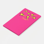 Rainbow Shooting Stars Thunder_Cove Post-it Klebezettel (angewinkelt)