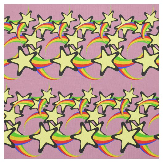 Rainbow Shooting Stars Thunder_Cove Stoff (Muster)