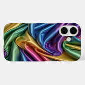 Rainbow Silk - iPhone 16 Hüllen (Rückseite (Horizontal))
