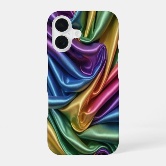 Rainbow Silk - iPhone 16 Hüllen Hülle (Rückseite)