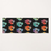 Rainbow Silkies Yoga Mat Yogamatte (Vorderseite (Horizontal))