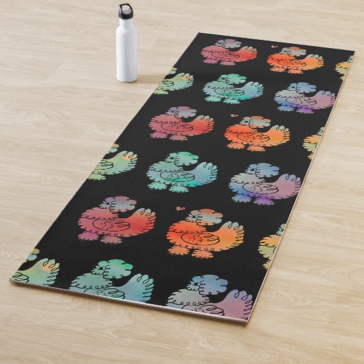 Rainbow Silkies Yoga Mat Yogamatte (Beispiel)