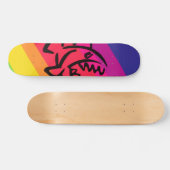 Rainbow Skateboard (Horizontal)