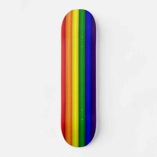 Rainbow Skateboard (Vorderseite)