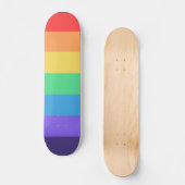 Rainbow Skateboard (Vorderseite)