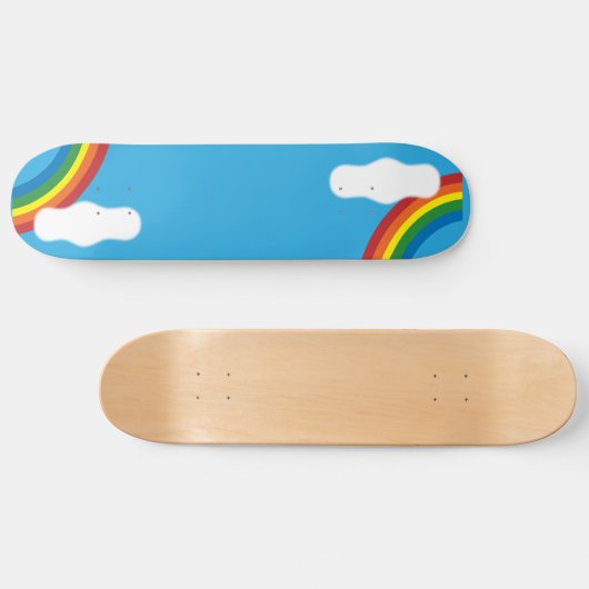 Rainbow Skateboard (Horizontal)