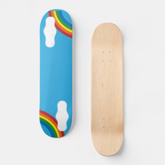 Rainbow Skateboard (Vorderseite)