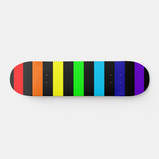 Rainbow Skateboard Deck (Horizontal)