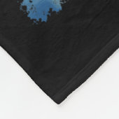 Rainbow Skeleton Anatomie Beängstigendes Halloween Fleecedecke (Ecke)