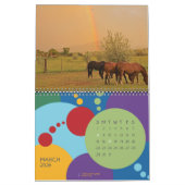 Rainbow Skies Nature Destiny Custom Calendar Kalender (Mär 2026)