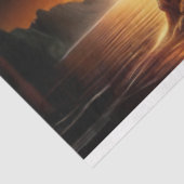 Rainbow Skull Dragon Seidenpapier (Ausschnitt)