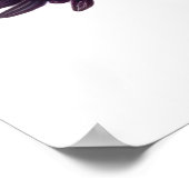 Rainbow Skull Garden Poster (Ecke)