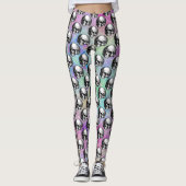 Rainbow Skull Leggings (Vorderseite)