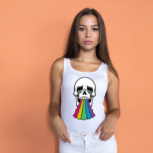 Rainbow Skull T-Shirt