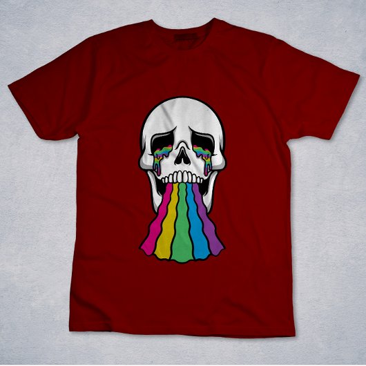 Rainbow Skull T-Shirt