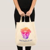 Rainbow Skull Tote Bag Tragetasche (Vorderseite (Produkt))