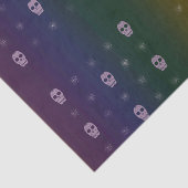 Rainbow Skulls Gewebepapier Seidenpapier (Ausschnitt)