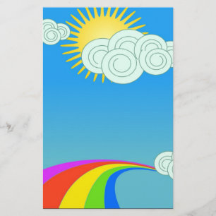 RAINBOW SKY BRIEFPAPIER