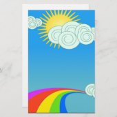 RAINBOW SKY BRIEFPAPIER (Vorne/Hinten)