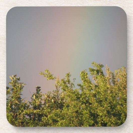 Rainbow Sky Cork Untersetzer (Vorderseite)