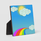 RAINBOW SKY FOTOPLATTE (Vorderseite)