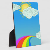 RAINBOW SKY FOTOPLATTE (Seite)