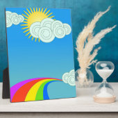 RAINBOW SKY FOTOPLATTE (Seite)