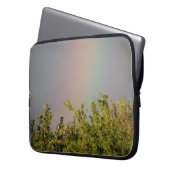 Rainbow Sky Laptop Bag Laptopschutzhülle (Vorderseite Links)