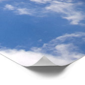 Rainbow Sky Poster (Ecke)