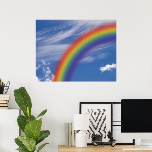 Rainbow Sky Poster (Heimbüro)
