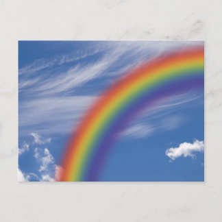 Rainbow Sky Postkarte