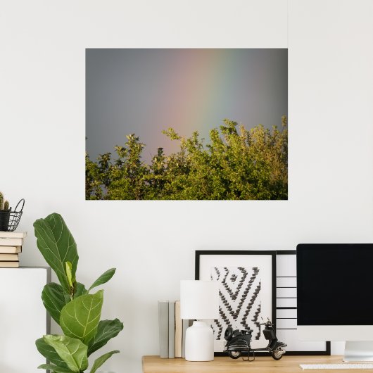Rainbow Sky Print Poster (Heimbüro)