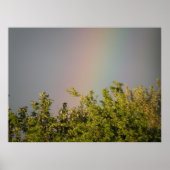 Rainbow Sky Print Poster (Vorne)