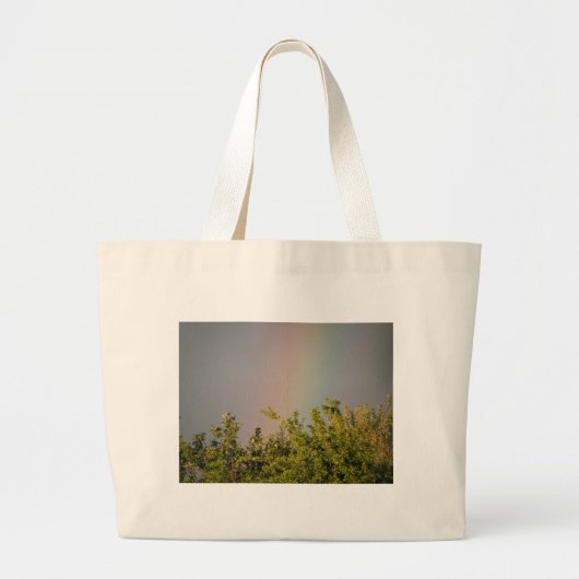 Rainbow Sky Tote Bag Jumbo Stoffbeutel (Vorne)