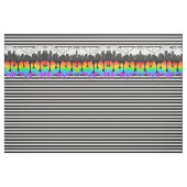 Rainbow Skyline Stoff (Yard (91,4 cm))