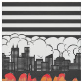 Rainbow Skyline Stoff (Muster)