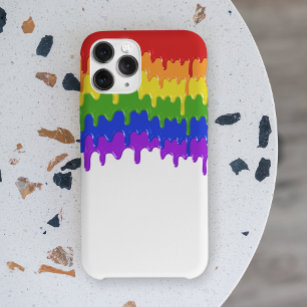 Rainbow Slide Paint Tropfens farbenfroh Case-Mate iPhone Hülle