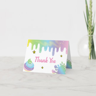 Rainbow Slime Dankeskarte