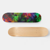 Rainbow Slime Skateboard (Horizontal)
