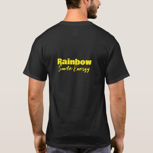 Rainbow Smile Energy T-Shirt (Rückseite)
